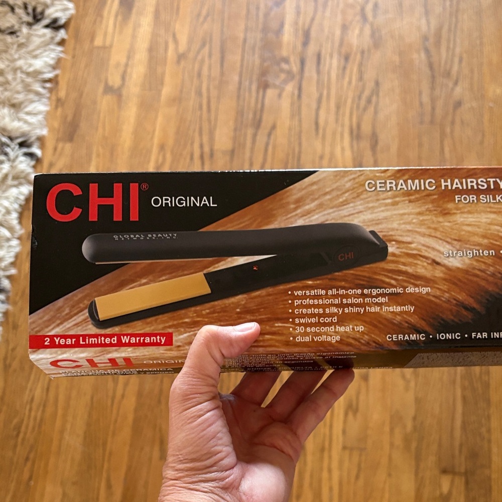 CHI Original Ceramic Hairstyling Iron - Black